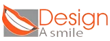 The Design A Smile website scrolling logo