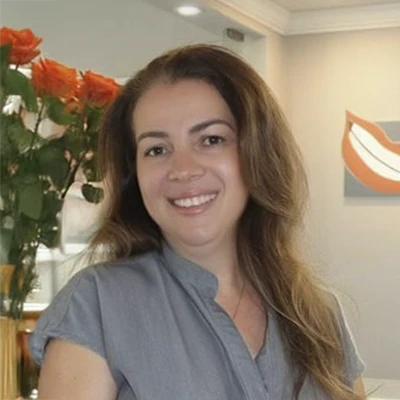 A headshot of Mileibys, a staff member at Design A Smile
